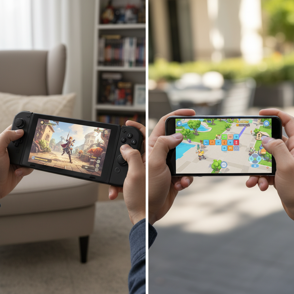 Handheld Game Console vs Mobile Phones: What Wins the Portable Gaming Battle?
